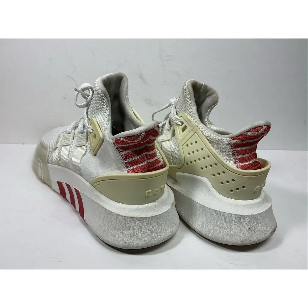Adidas‎ Originals EQT Mens 10.5  Shoes Basketball Sneakers White Red Stripes